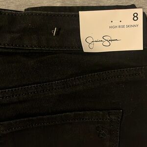 Black skinny jeans
